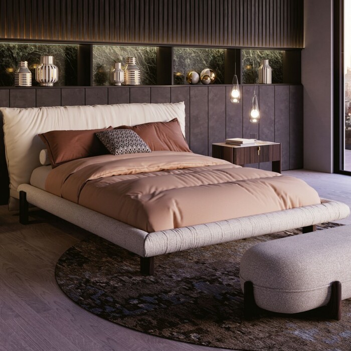 Designová postel PASCAL