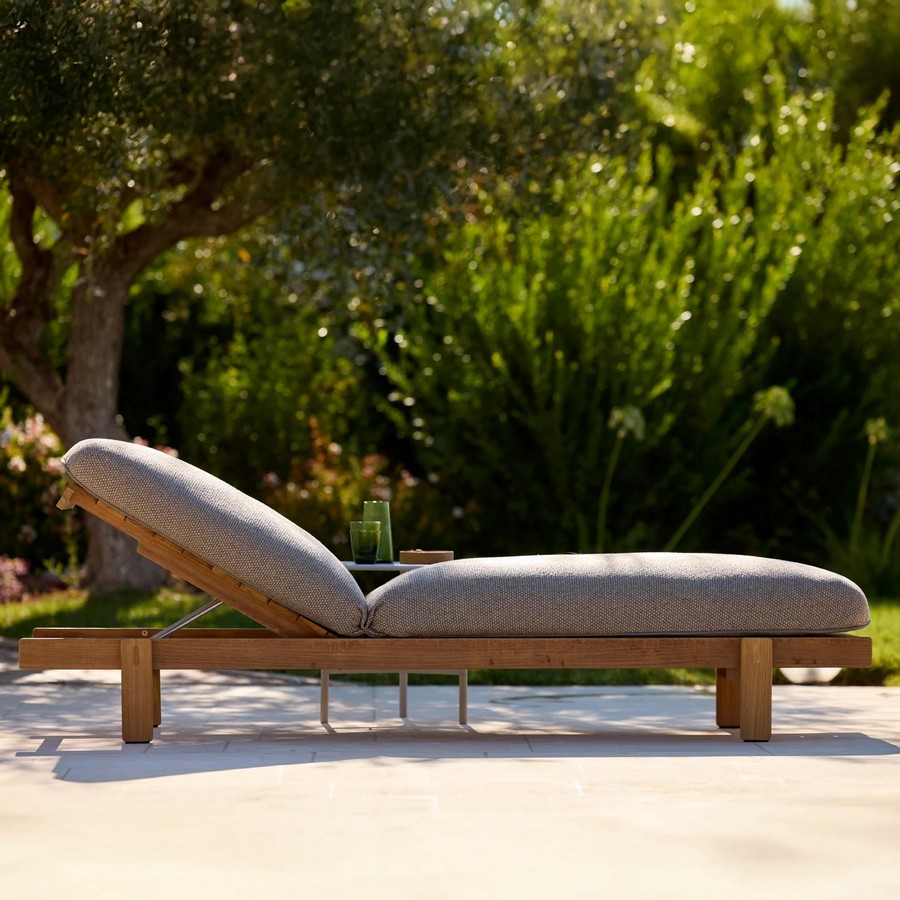 Luxusní zahradní lehátko Vista - Image 5
