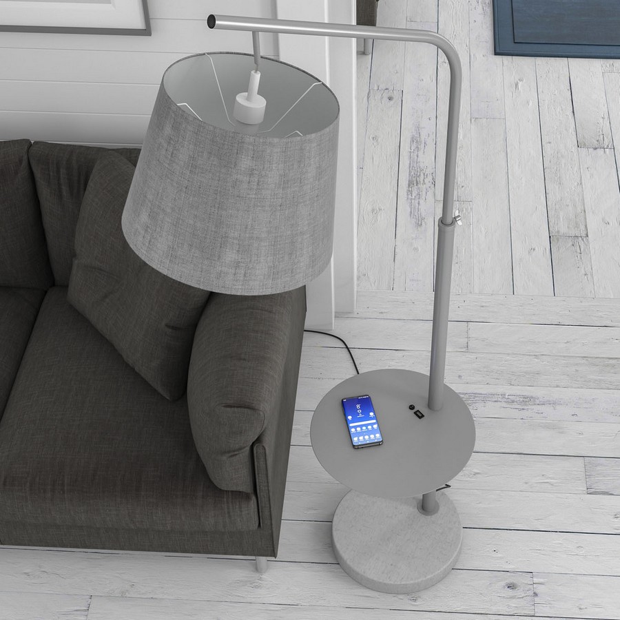 Stojací lampa SOLARIS USB - Obrázek 2